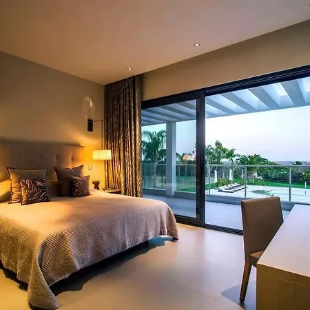 Grande Contemporanea E Privada Com Vista A Quinta Do E O Oceano ヴィラ ファロ