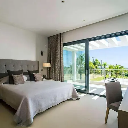 Grande Contemporanea E Privada Com Vista A Quinta Do E O Oceano Villa